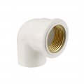 Uxcell 25mm Slip X 3 4pt Female Thread 90 Degree Pvc Pipe Fitting Elbow