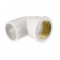 Uxcell 25mm Slip X 3 4pt Female Thread 90 Degree Pvc Pipe Fitting Elbow