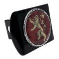 Elektroplate Officially Licensed Game Of Thrones House Lannister All Metal Black Hitch Cover For Trucks And Suvs Fits Standard 
