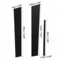 X Autohaux 6 Pcs Door Cover Panel Trim Pillar Posts Exterior Window Anti Scratch Stickers For Buick Lacrosse 2010-2016 Black
