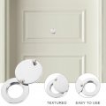 Osaladi Car Door Protector Apartment Essentials For Women Peephole Cover Decorative Holes Front Peep Privacy White Chrome Metal