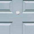 Osaladi Car Door Protector Apartment Essentials For Women Peephole Cover Decorative Holes Front Peep Privacy White Chrome Metal