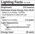 Satco 25g30 Incandescent Globe Light 25w E26 G30 Clear Bulb