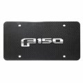 Ipick Image Ford F-150 2015 To 2018 3d Logo Genuine Real Black Carbon Fiber License Plate