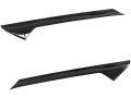 Outer Body A-pillar Trim Panel Set Of 2 Gloss Black For 2011-2018 Ford Explorer 