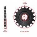 Caltric Black Drive Chain And Sprocket Kit For Kawasaki Ninja Zx-10r Zx1000c 2004 2005