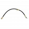 Lexus Es350 2007-2013 Brake Hydraulic Hose Epdm Rubber Black Flexible Stamped Steel Bracket Treated End 1 And 2 Replacement For 