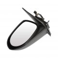 Ocpty Black Driver Side View Mirror Textured With Power Adjustment Non-folding Compatible For 2007-2012 Dodge Caliber 5115039ac