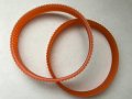 2 New Urethane Belts Delta2-540 12 Planer Type 1 2 Drive Belt 22-546 135j6 