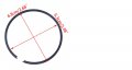 Cicitree 2pcs Piston Ring Std 66mm Compatible For Kawasaki Kdx200 1989-2006 13008-1116 13001-1317