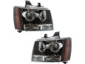 Headlight Assembly Set Of 2 For 2007-2014 Chevy Suburban 1500 