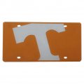 Tennessee Volunteers Full Color Mega Inlay License Plate Clear Acrylic Universal Fit For Car And Truck 