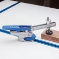 Auto-lock T-track Hold Down Cmp A Adjustables For Woodworking W Set Screw T Tracks Clamps Pivots 3600 To Minimize Obstructions