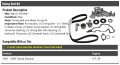 Timing Belt And Water Pump Kit For 2001-2009 Toyota Sequoia 4 7l V8