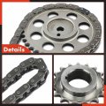 A-premium Engine Timing Chain Kit W Sprocket Damper Fits Ohv 6cyl 4 0l Compatible With Jeep Cherokee 1987-1993 Comanche