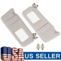 Ocpty Left Right Sides Beige Sun Visor Without Sunroof Fit For 2006 2007 2008 2009 2010 2011 Toyota Camry 74320-06780-e0