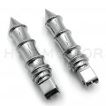 Httmt Mt096 Pa009x2 Spike Bamboo Footpegs Compatible With Stateline Shadow Vlx Vtx1300c Vtx1800c Vtx1800f