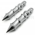 Httmt Mt096 Pa009x2 Spike Bamboo Footpegs Compatible With Stateline Shadow Vlx Vtx1300c Vtx1800c Vtx1800f