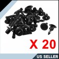 20 X Push Screw Rivet Fairing Panel Fixings Clips