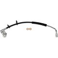 Brake Hydraulic Hose For Ford F-250 1997 Epdm Rubber Flexible Black With Pvc Jacket And Treated Steel Fittings Part H381365 