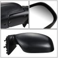 To1321188 Factory Style Passenger Right Side Mirror Manual Folding Adjust Compatible With Toyota Tundra 00-06 Textured Black