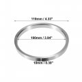 X Autohaux 4pcs Od 110mm To Id 100mm Aluminum Alloy Car Hub Centric Rings Wheel Bore Center Spacer