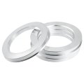 4pcs Od 106mm To Id 77 8mm Aluminium Alloy Car Hub Centric Rings Wheel Bore Center Spacer 