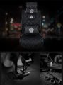 Carshaping Universal Seat Cover Full Surrounded By Breathable Crown Soft Leather Rear Car Cushion Rear Set With 4 Pillow