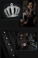 Carshaping Universal Seat Cover Full Surrounded By Breathable Crown Soft Leather Rear Car Cushion Rear Set With 4 Pillow