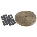 Protect A Wire Titanium V8 Sleeving Kit For Spark Plug Wires 25 Ft 1 2 In Id With High Temp Shrink Tube Ends Model 10603 