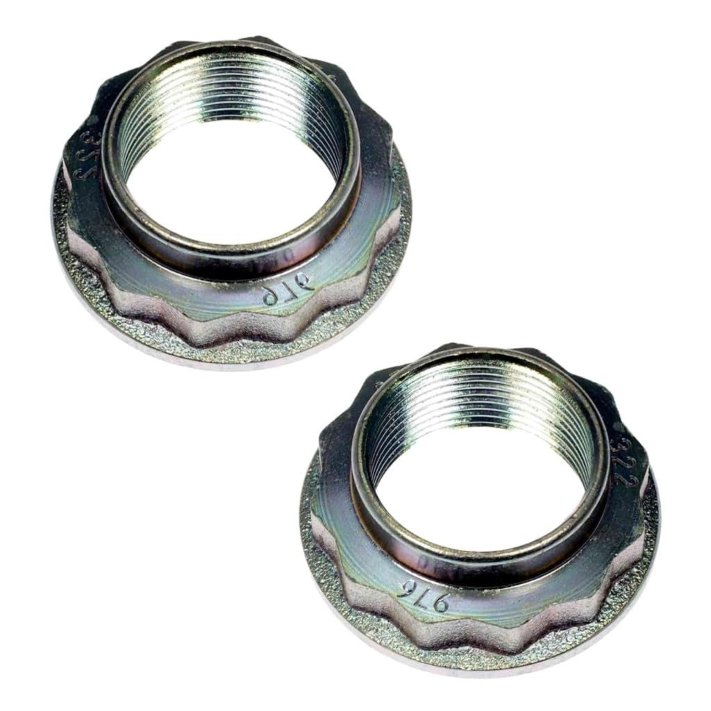 Spindle Nut For Bmw 535i Xdrive 2015 2016 Steel M27 Thread Diameter 36mm Hex Size 12 Point 16 3mm Thickness 33411133785