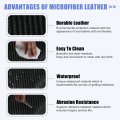 X Autohaux Waterproof Anti-scratch Microfiber Leather Armrest Box Cover Center Console Pad Protector Covers For Honda Hr-v 2016