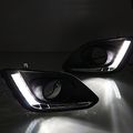 Auptech Replace Fog Cover Led Daytime Running Lights Car Drl Driving For Suzuki Swift 2013-up