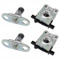 Secosautoparts 4pcs Left Right Upper Lower Hood Lock Catch Latch 51238203859 Compatible With Bmw E46 E52 E53 1999-2006