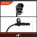 A-premium Abs Wheel Speed Sensor Compatible With Dodge Models Dart 2013 Front Rear Driver And Passenger Side 4-pc Set Replace