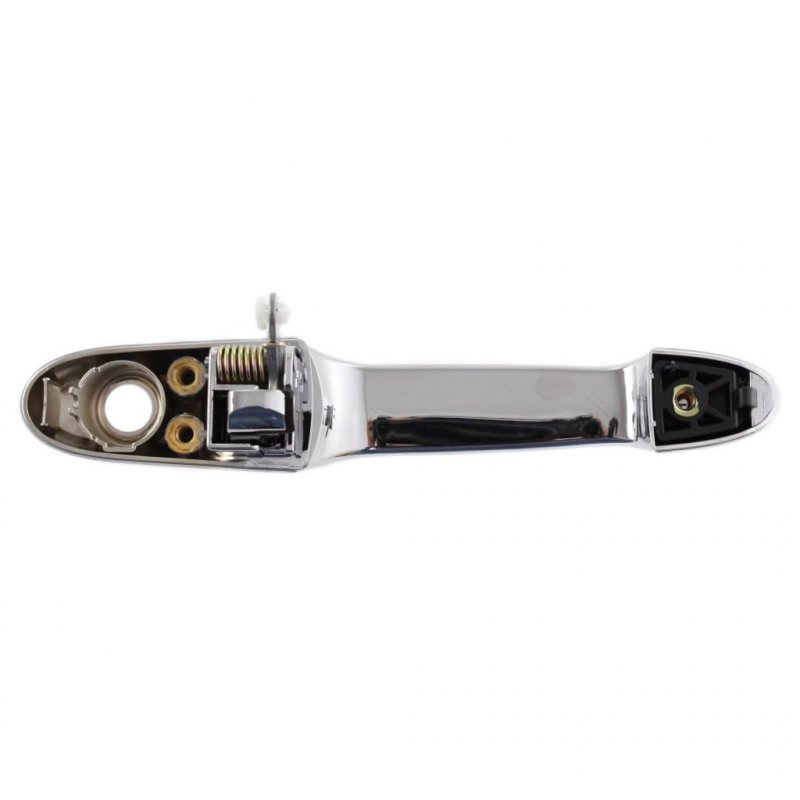 Pontiac Solstice 2006 2007 2008 2009 Exterior Door Handle Driver And Passenger Side Pair Front With Key Hole Chrome Replacement