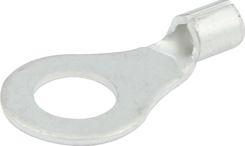 Allstar Performance All76014 Non-insulated Ring Terminal 1 4 Hole Pack Of 20