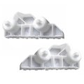 Front Lower Bumper Cover Bracket Pair For Nissan Altima 2013 2014 2015 Plastic Driver And Passenger Side Replaces Ni1042122 