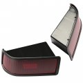 Hecasa Tail Light Kit Compatible With John Deere 415 425 445 455 W O Bulbs Plastic Red Lens Replacement For M116504 M116505