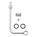 Carburetor Fuel Inlet Kit Replacement For 8126 Single Feed Line I-miev Es 2012 Steel Construction With 3 And 5 8 In Banjo 