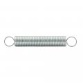 Prime-line Sp 9661 Extension Spring Steel Construction Nickel-plated Finish 0 025 Ga X 9 32 In 1-7 8 Closed Single Loop 2 Pack 