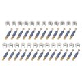 25set 15x11 5mm Cam Locking Screws With M6x40mm Furniture Connecting Fitting Solid Bolts Dowels For Splicing Assembly Of Table 