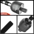 A-premium 2 X Front Inner Tie Rod Ends Compatible With Toyota Corolla 1988-1992 Geo Prizm 1989-1992 Replace Ev240 4550319135