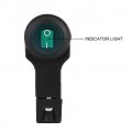 Qiilu Motorcycle Handlebar Switch 12v Aluminium Alloy Push Botton Waterproof Switches For Light Bike Spotlight- Fits 7 8