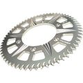 120a-62 Silver 62 Tooth Rear Sprocket Lightweight Aluminum Racing For Sport Motorcycles Cnc Manufactured And Anodized To 