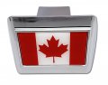 Elektroplate Canada Chrome Maple Leaf Flag L Unifolia All Metal Hitch Cover For Trucks And Suvs Fits Standard 2 Trailer