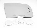 Right Passenger Convex Mirror Glass Lens For 07-14 Tundra And 08-14 Sequoia With Signal Adhesive 5264s Heated Replacement 10 18 