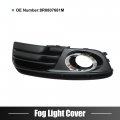 X Autohaux 8r0807681m Front Left Driver Side Fog Light Grille Cover Trim For Audi Q5 8r0 2013-2017
