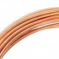 Uxcell Refrigeration Tubing 7 64 Od X 1 16 Id 6 5 Ft Soft Coil Copper