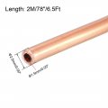 Uxcell Refrigeration Tubing 7 64 Od X 1 16 Id 6 5 Ft Soft Coil Copper